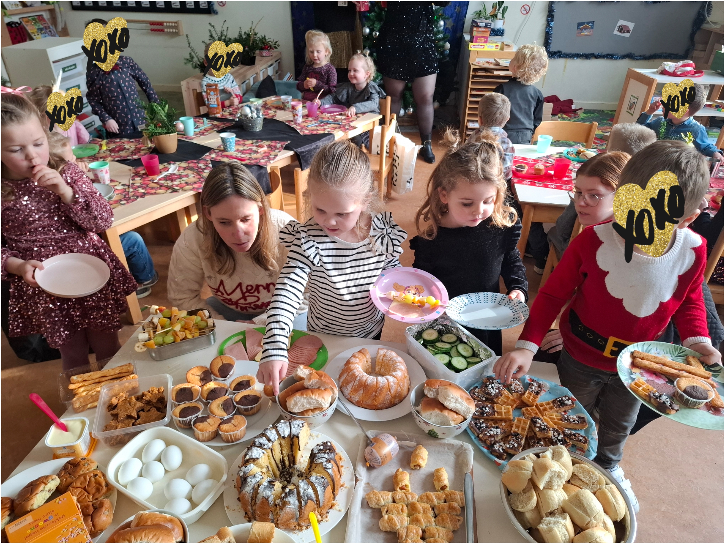 Kerstviering kleuters